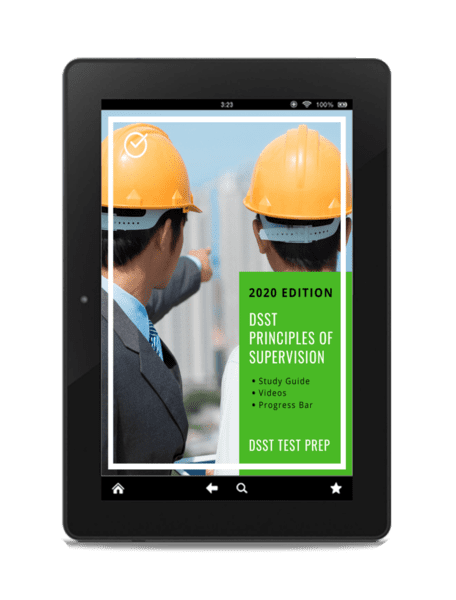 Principles of Supervision DSST Test Prep Principles of Supervision DSST Test Prep